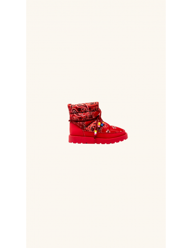 KIDS SNOW BOOTS RED le concept de la Pate a emporter 