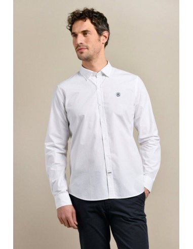 Chemise CARGUE coupe droite en coton destockage