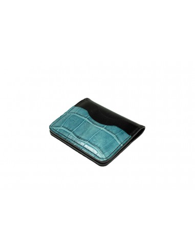 CROCODILE LIGHT BLUE WALLET une grave pollution 