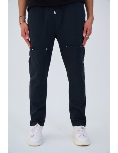 Pantalon Droit avec empiécement Uni JUSQU'A -70%! 