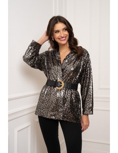 Veste Dalida black & gold acheter en ligne