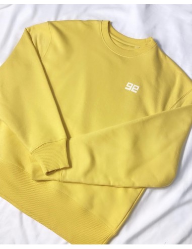 SWEAT-SHIRT OVERSIZE JAUNE JUSQU'A -70%! 