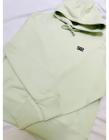 SWEAT-SHIRT CAPUCHE OVERSIZE VERT PASTEL de l' environnement